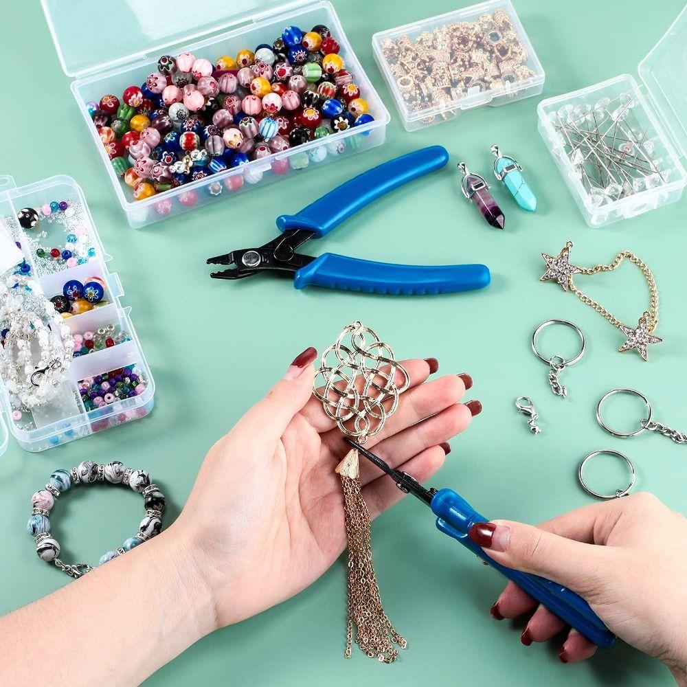 Opening/Closing Split Ring Pliers Crimping Function Hook Pliers Jump Ring Pliers Household