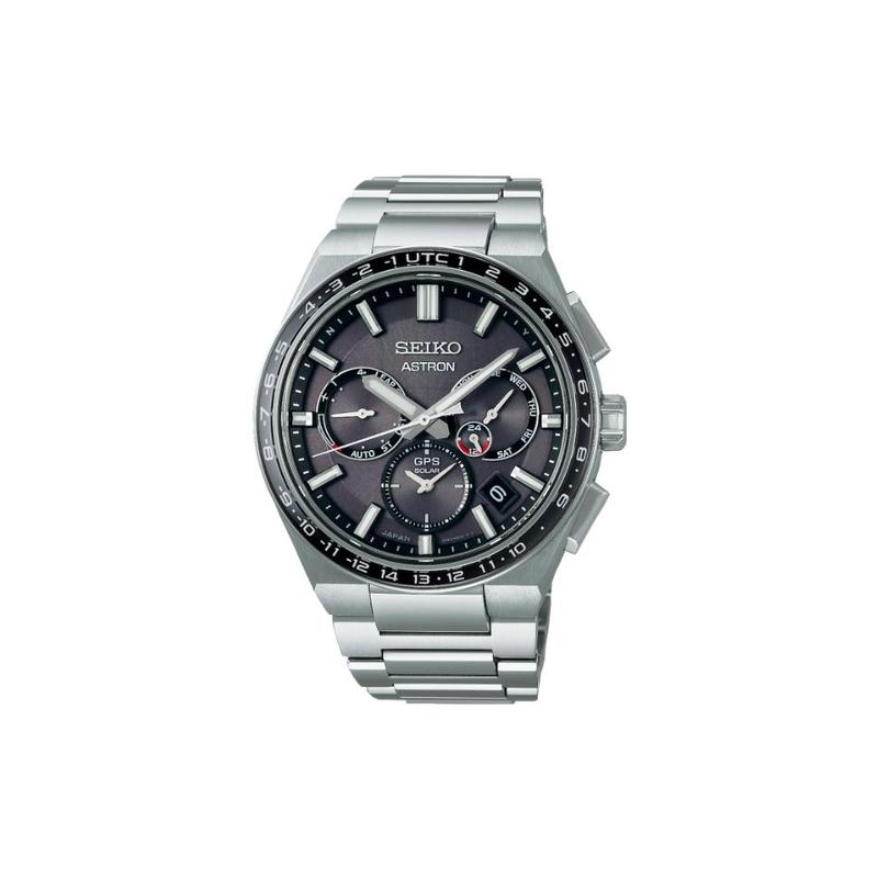 SEIKO Antimagnetic Perpetual Calendar Solar Quartz Titanium Strap Men s Watch Gray Dial SBXC111 синий