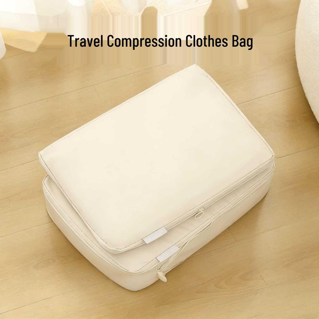Portable Compression Storage Bag for Clothes, Jackets, Travel, and Organization
