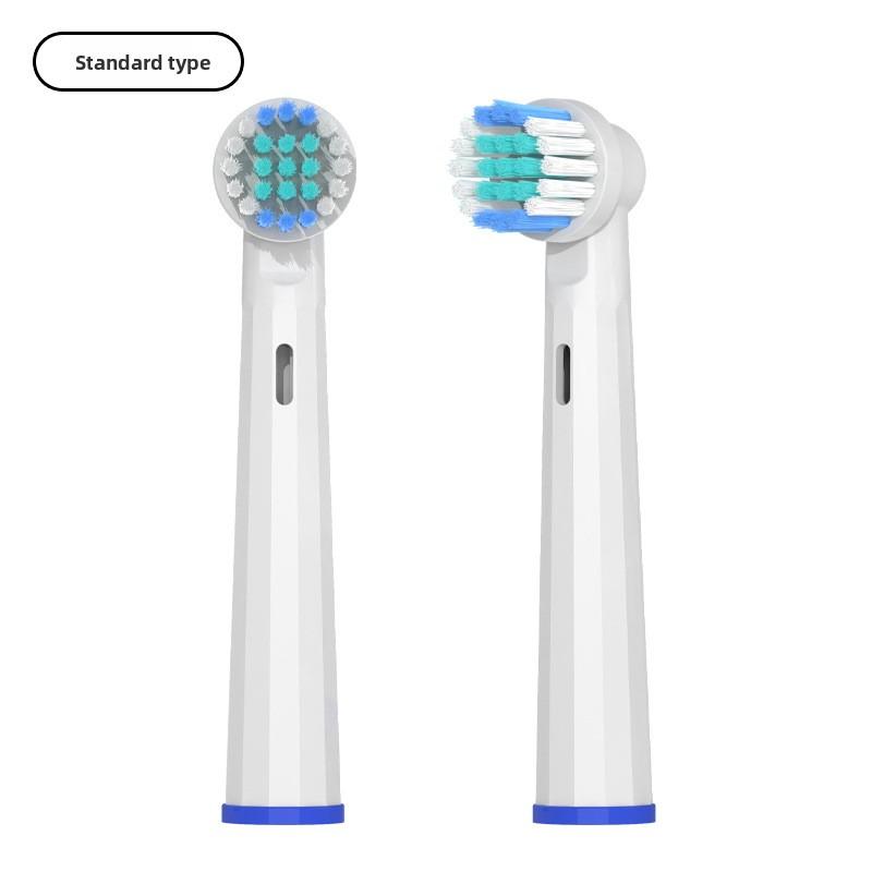 Odpowiedni do główki szczoteczki elektrycznej Oral B Oral-b Obrotowe Miedziane Włókna DuPont, Wysokie Zaokrąglenie Neutralna Wymienna Główka Szczoteczki