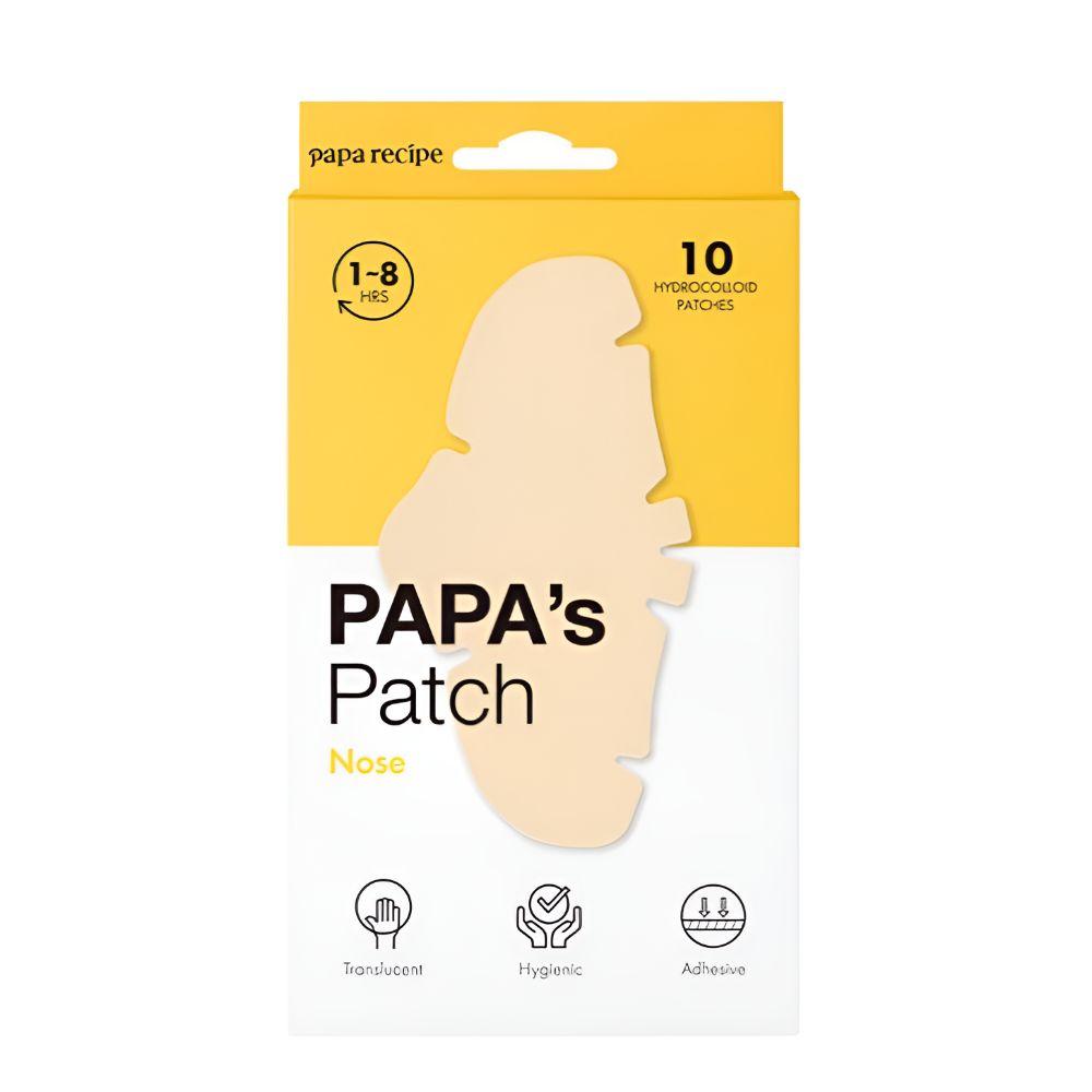 Papa Recipe Papa s Patch Nose 10pcs Hydrocolloid Pore & Oil Absorbing Strip