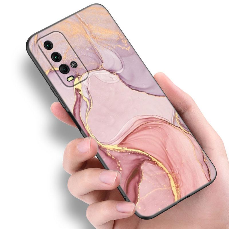 Telefonhülle mit Vintage-Marmor-Muster, weicher TPU-Schutz für Xiaomi Redmi Note 5 6 9T K20 K40 K50 Pro 7A 8A 9A 9C 9i 10A 10C A1 S2