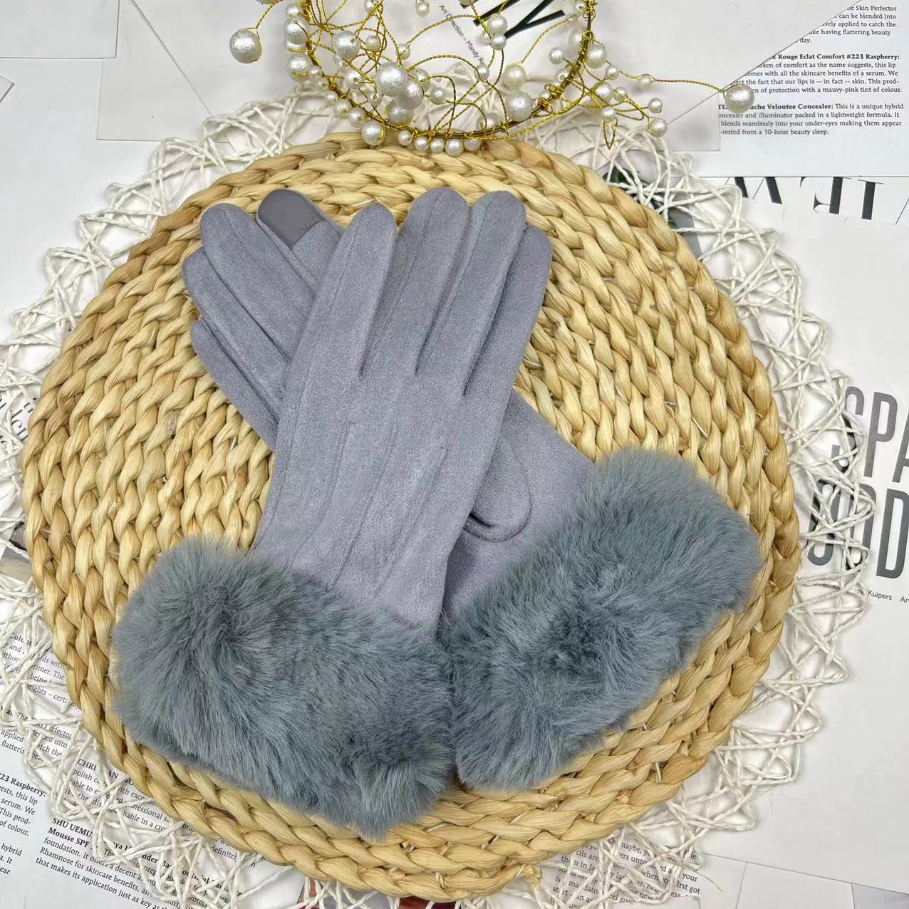 Gray Leather