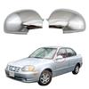 YOYOi Car Rearview Accessories Plated For Hyundai Accent Verna Brio LC GLS 2000 2001 2002 2005 Chrome Side Mirror Cover Trim