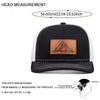 Fashionable And Simple New Mesh Hat Richardson Label Mountain Printed Flat Edge Baseball Hat Outdoor Leisure Sunshade Hat