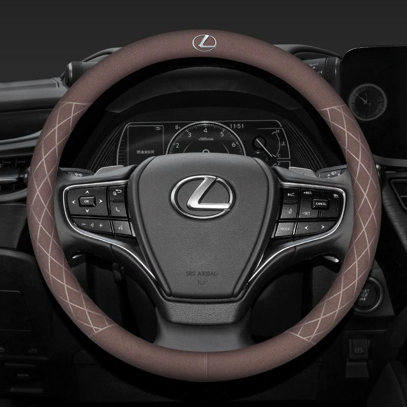 Lexus Car Steering Wheel Protect Cover Auto Accessories For Lexus F SPORT ES RX NX LS UX LM LX GX LC RZ IS CT GS RC HS SC LBX
