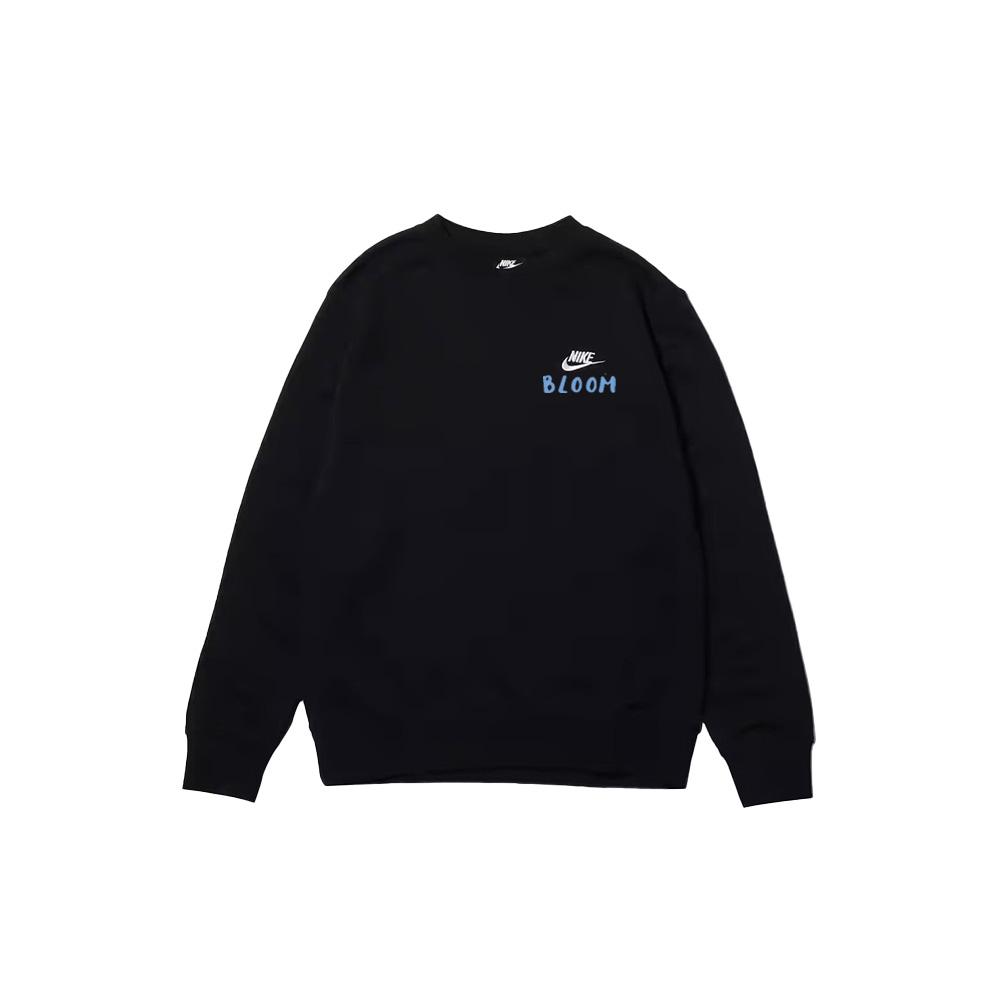 Nike Customizable Fashion Outdoor Breathable Urban Commuting Versatile Letter Logo Print Crewneck Sweatshirt BV2667-010(TEAM1061-3.3.3)