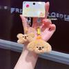 Plush Mini Delightful Cartoon Keychain Featuring Cats And Dogs For Bags Trendy