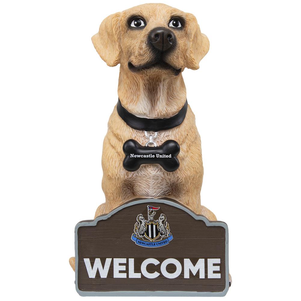 Newcastle United FC Labrador Garden Gnome