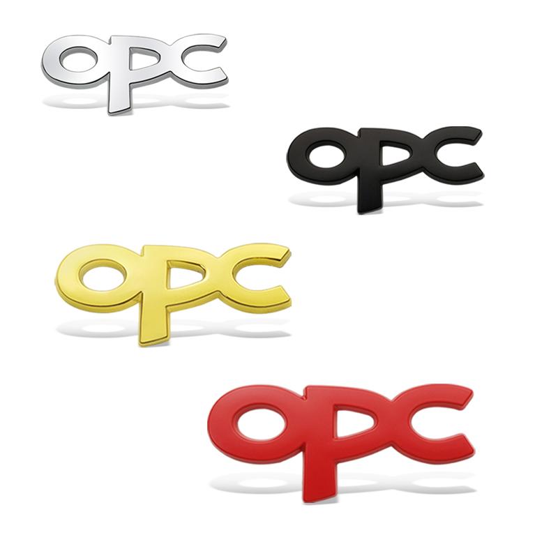 Car-Styling Metal Sticker OPC LINE Grille Emblem Badge For VAUXHALL Opel OPC Astra h g j k f Zafira a b Corsa b c d Mokkav