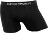 Emporio Armani Herren 3er-Pack Boxershorts, Lange Länge, Markenlogo, Unifarbe, Importiert