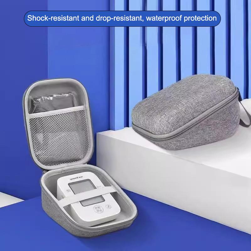 NEW Hard Case For Upper Arm Blood Pressure Monitor Portable Travel Carrying Protective Bag Hard Case