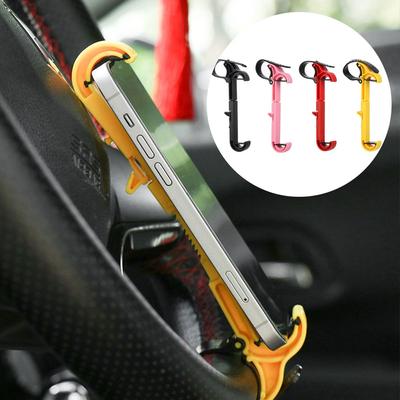 Creative Multifunctional Mount Holder Phone Stand Phone Part Bracket Steering Wheel Phone Clip