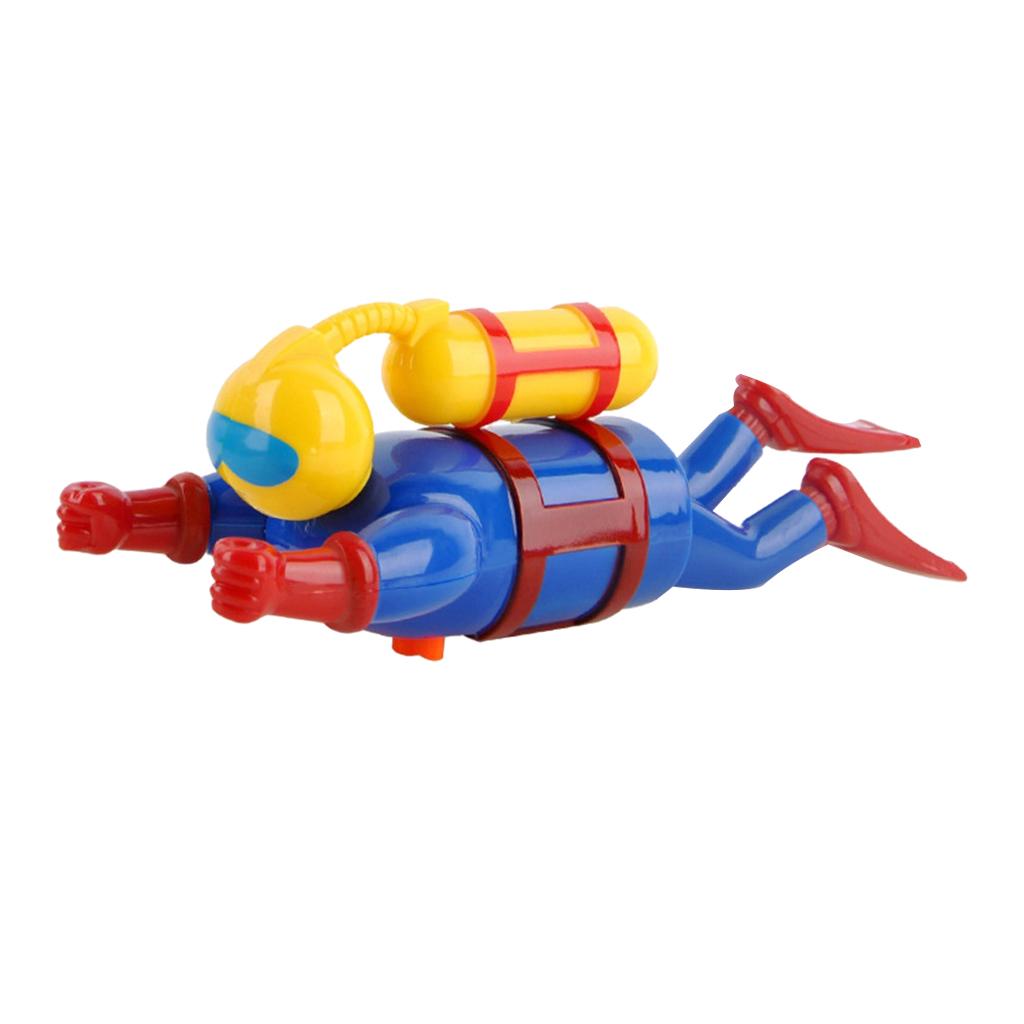 Cartoon Swimmers Doll Clockwork Infant