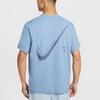 Nike T Shirts Men's Blue Crew Neck Moderate IF2198-486