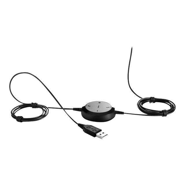 Casque sur-oreille - JABRA - Evolve 20 UC mono - Anti-bruit - Filaire - Isolation de bruit