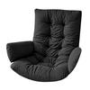 Waterproof Egg Chair Cushion Thicken Patio Hanging Basket Chair Cushion Egg Chair Cushion with Armrests for Indoor Outdoor Basket Swing