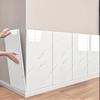 14-50pcs Glam Style Marble Pattern Wall Stickers PVC 60 X 30cm Nordic Wall Stickers Art Home Decor for Bedroom Toilet Waterproof