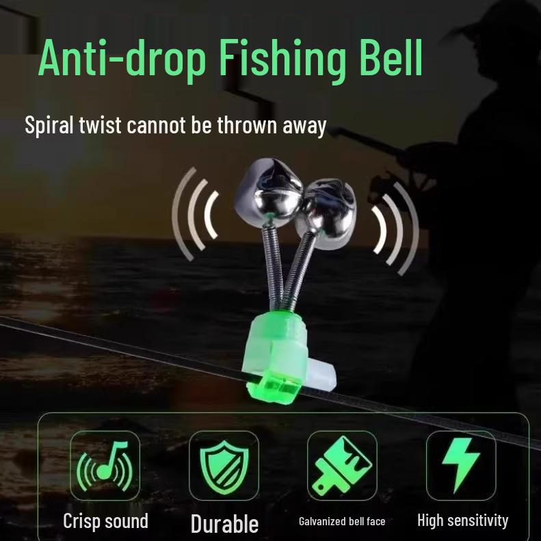 High-Sensitivity Luminous Sea Fishing Rod with Anti-Swing Alarm - Ideal for Night Fishing