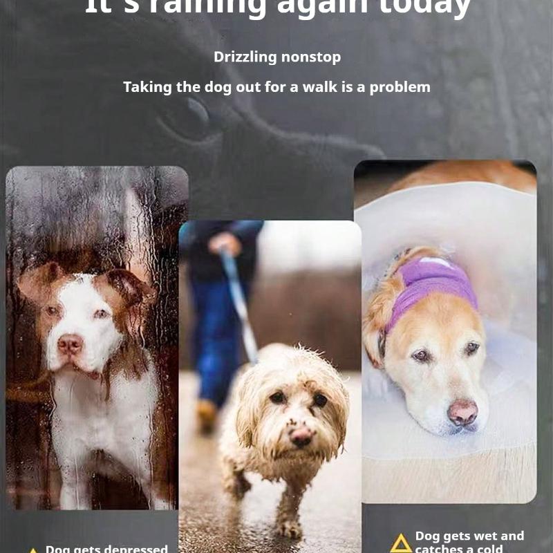 1 Pair of Pet Anti-Slip Rain Shoes; Waterproof and Wear-Resistant Outdoor Dog Rain Shoes; Pet Supplies.