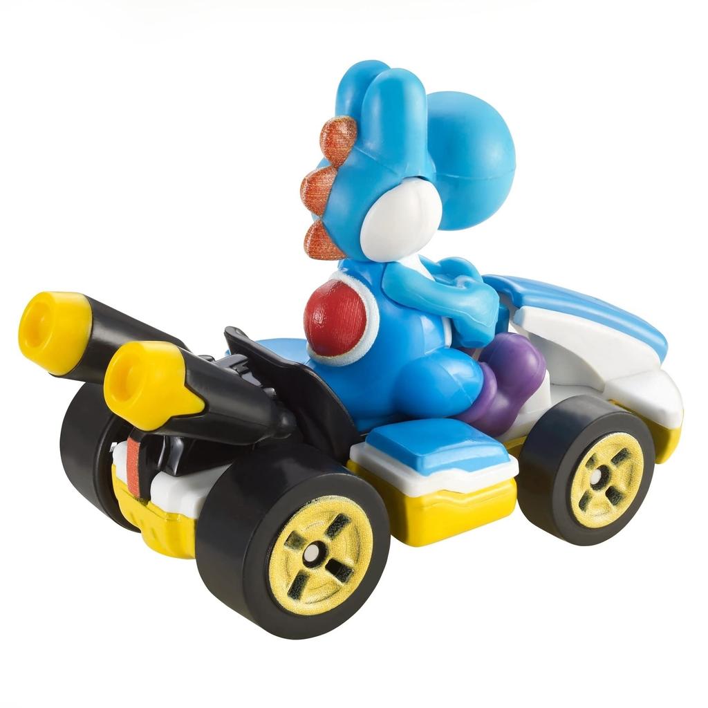 Hot Wheels HW Mario Kart Mattel Yoshi Blue