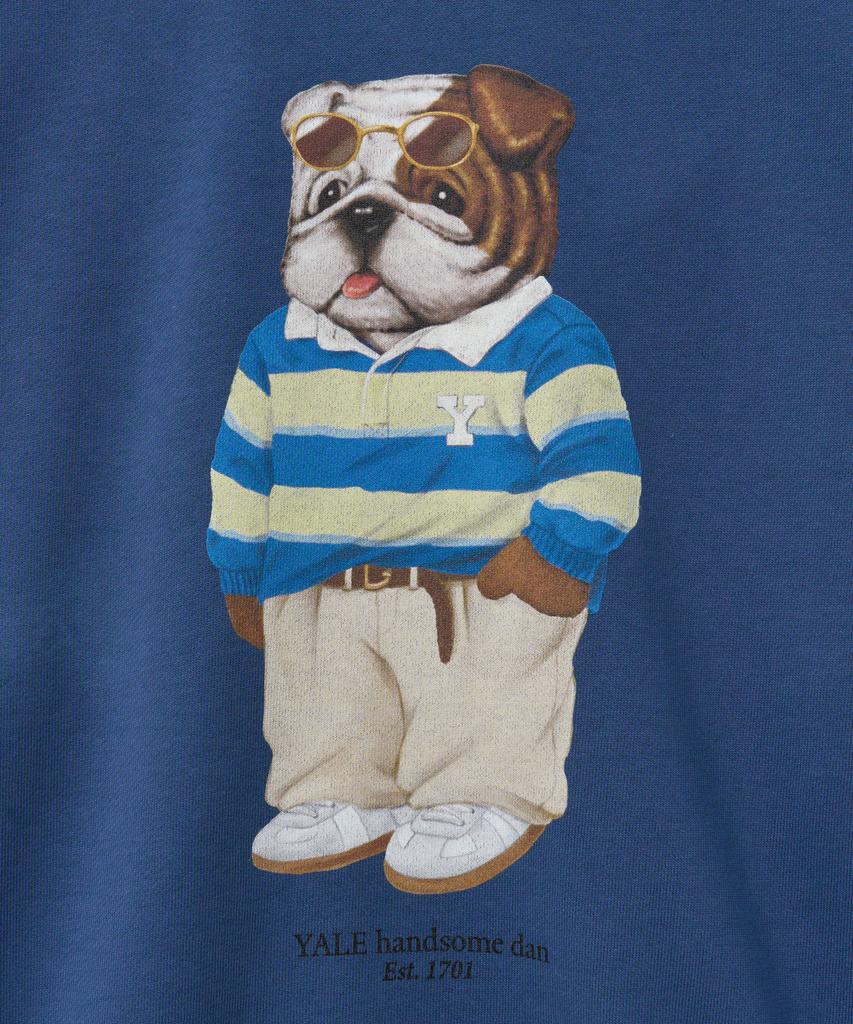 YALE Handsome Dan Sweatshirt_Vintage Blue