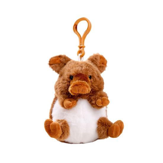 

Кукла «Дикий кабан» Мягкий флисовый наполнитель из полипропилена и хлопка Детская кукла для эмоциональной поддержки Детская игрушка для утешения S коричневый