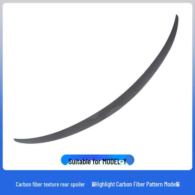 Tesla Model 3/Y High-Performance Carbon Fiber Rear Spoiler