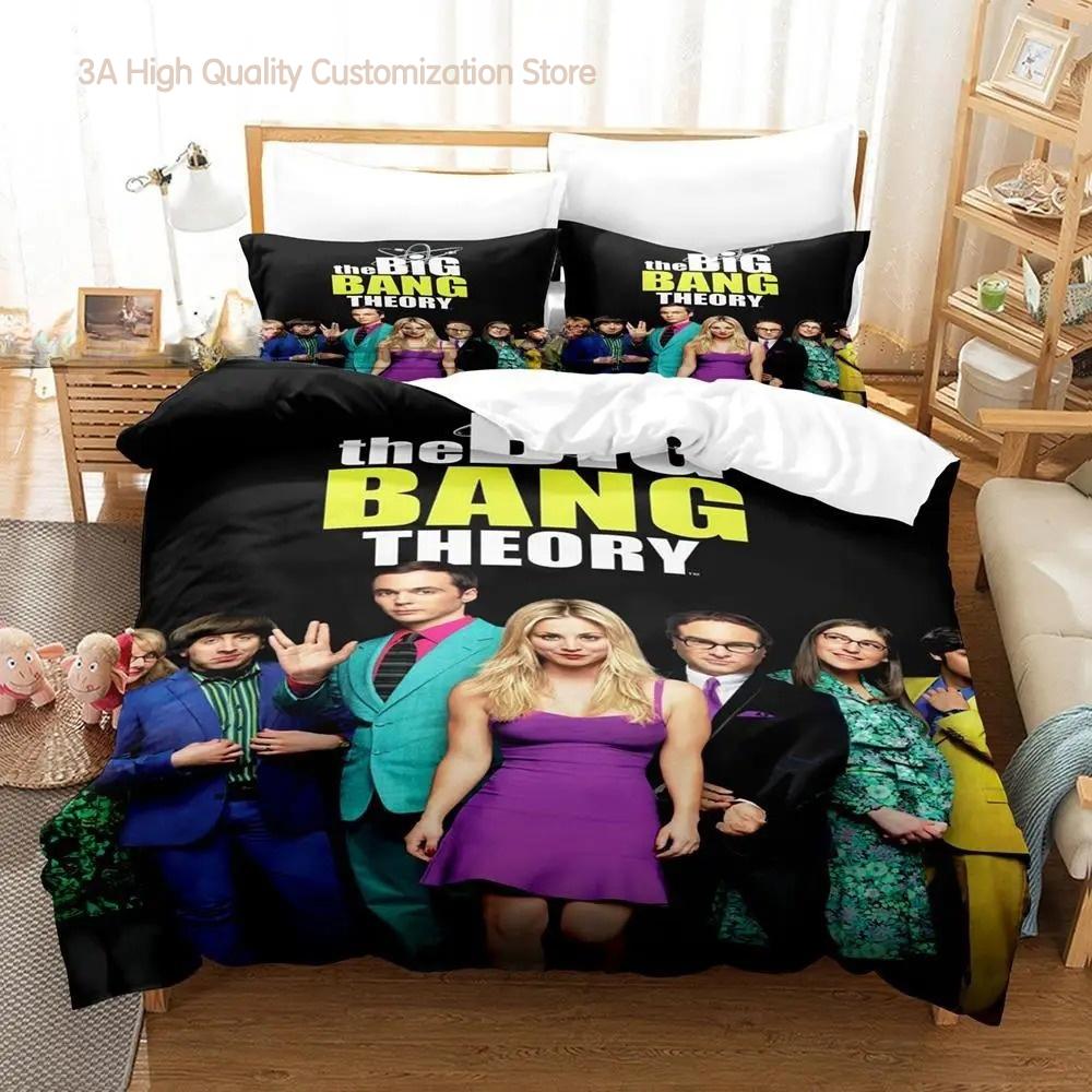 The Big Bang Theory Beding Set Single Twin Ful Quen King-Sized Dimensionsd Dimensions Bed Linen Set Aldult Young Boys Bedrom Duvetcover Sets 3D Print