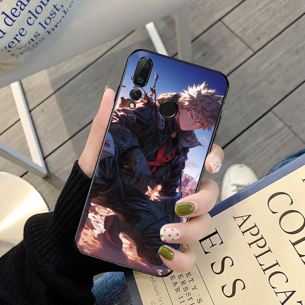 Cartoon B-Bakugo K-Katsuki Phone Case For Huawei Y9 6 7 5 Prime Enjoy 7s 7 8 Plus 7a 9e 9plus 8E Lite Psmart Shell