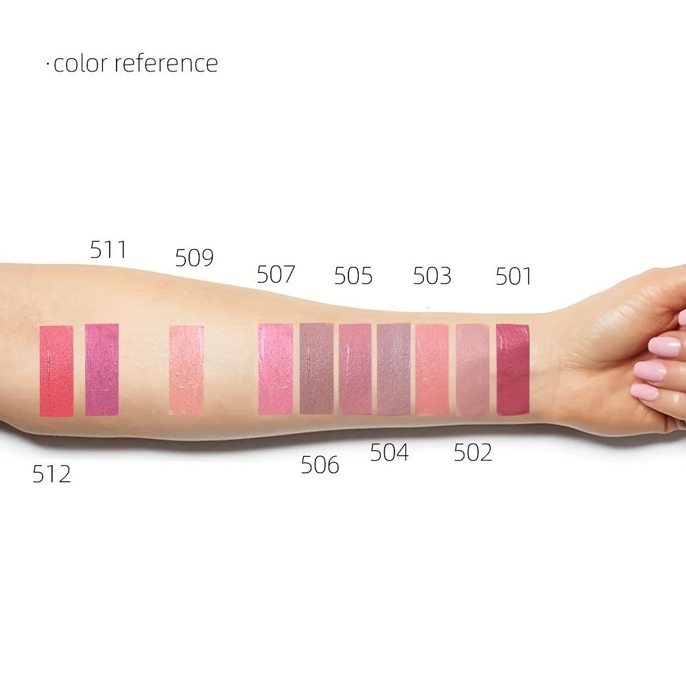 Matte Liquid Lipstick - Long-lasting, non-stick, moisturizing, nude, pink and brown tones