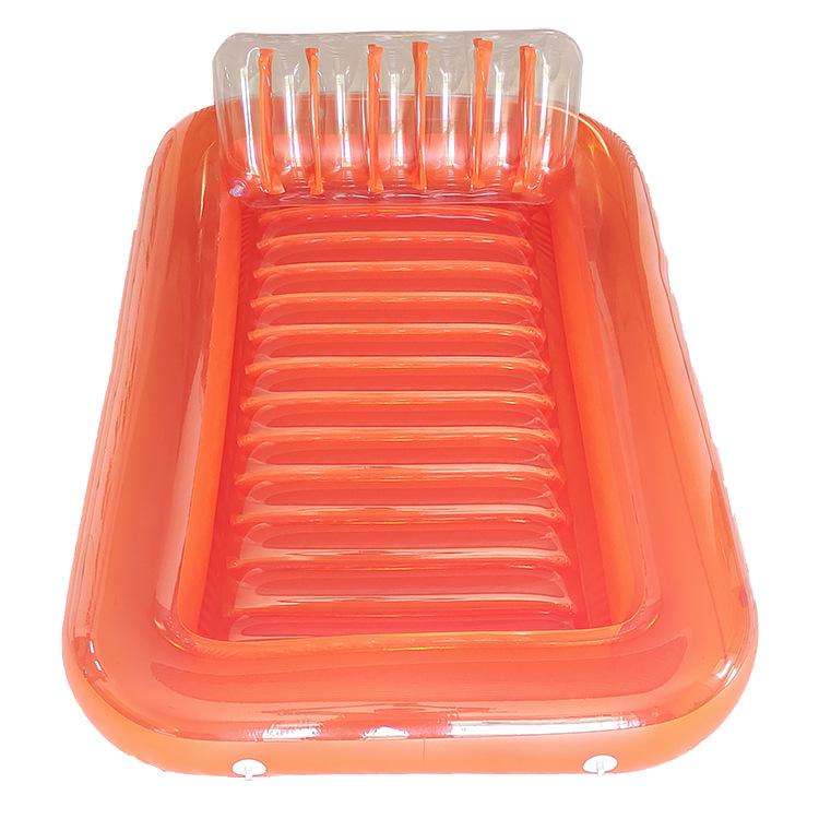 Inflatable PVC Floating Sunbathing Bed and Water Mat