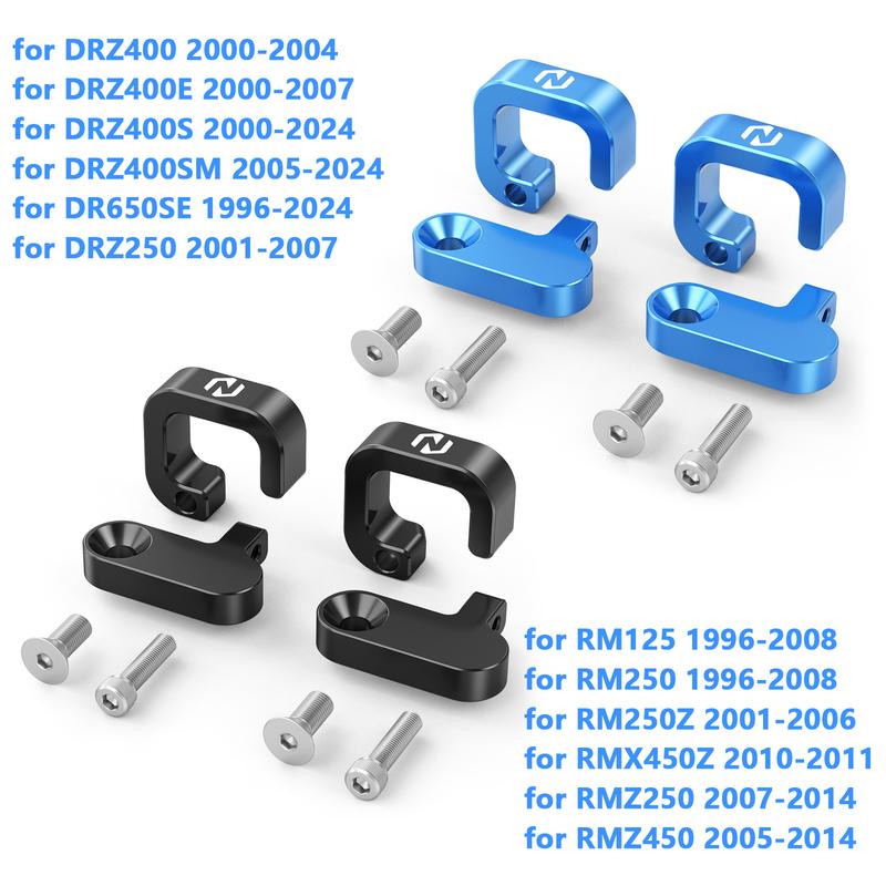 Rear Brake Line Hose Cable Clamp Holder for Suzuki DRZ400S 2000-2024 DRZ400SM 05-24 DR650SE 96-24 RMZ250 07-14 RMZ450 2005-2014