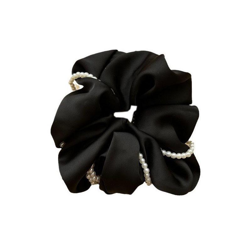 Korean Pearl Scrunchie - Versatile Summer Ponytail Hair Tie