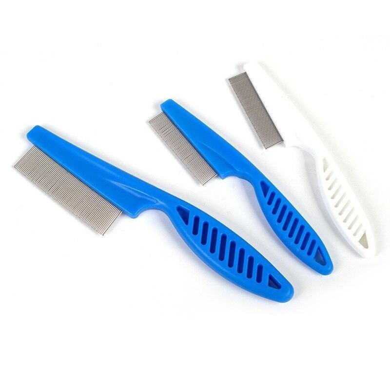 1pc  Rabbit Grooming Brush Small Pet Hair Remover Flea Comb Shampoo Bath Brush for Rabbit Hamster Guinea Pig Cleaning Tool
