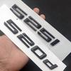 3D ABS For BMW E39 F10 E60 F11 530d 520d 520i 535d 535i 540i 525d 530i Emblem Letters Sticker Car Trunk Badge  Accessories SK0
