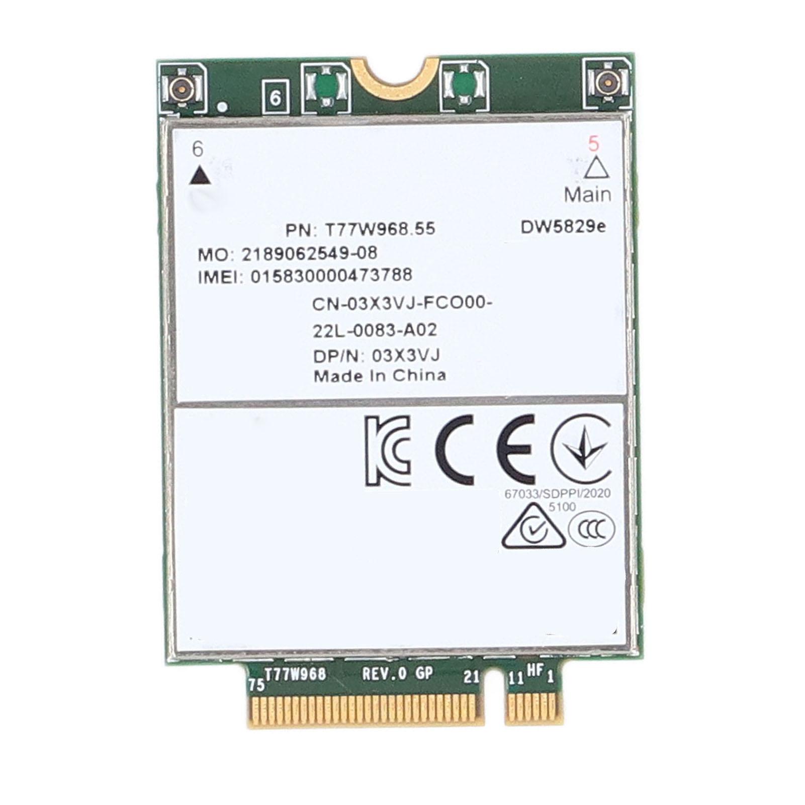 

4G модуль T77W968 DW5829e Cat 16 LTE 4G модуль мережева карта для 7320 7330 7520 7530 7430 ноутбук