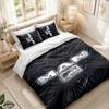 Bedding Set 1 Duvet Cover 2 Pillowcases Man Truck Print Bedroom Home Decoration