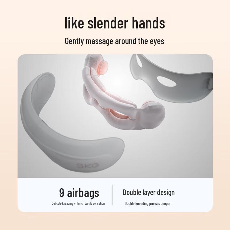 SKG E3 2nd Gen Deluxe Smart Eye Massager