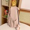 Children's Schoolbag Grade 3-6 Primary School Backpack Solid Color Women's Backpack