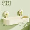 Simple Flower Suction Cup Shelf Cute Storage Organizer Rack Bathroom Storage Shelves  Kitchen