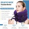 Neck Stretcher, Cervical Traction Device, Neck Traction Device, Neck Pain Relief, Adjustable Inflatable Neck Brace & Neck Stretcher Cervical