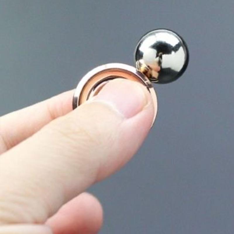 Artificial Satellite Magnetic Gyroscope Stress Relief Toy Finger Spinner Hand Spinner Stress Reliever Toy for Adult Gift