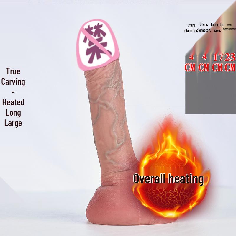 Dildo Realistico in Silicone Extra Large - Giocattolo per Adulti Morbido e Spesso