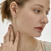 Own 14K Jelly Heart One-Touch Earrings (Individual)