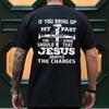 Men Tee Shirt Jesus Christ Back Printing T-Shirt Fashion Graphic Tops Gift for Jesus Streetwear Oversized Y2k Clothing