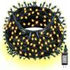 LED String Lights - Low Voltage Dark Green Wire, Christmas Tree Lights, Multicolor Starry Sky, US/EU/UK Specs