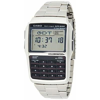 Standard Digitaluhr DBC32D-1A mit Taschenrechner Silber NEU aus Japan
