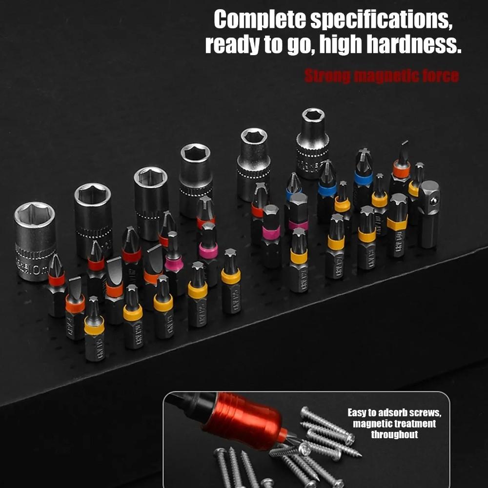 38 Pieces Magnetic Screwdriver Ratchet Set  For Car Home Motorcycle Hvac Repair