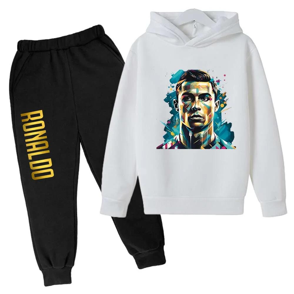 Ronaldo CR7 druka Futbola elks Apģērbs